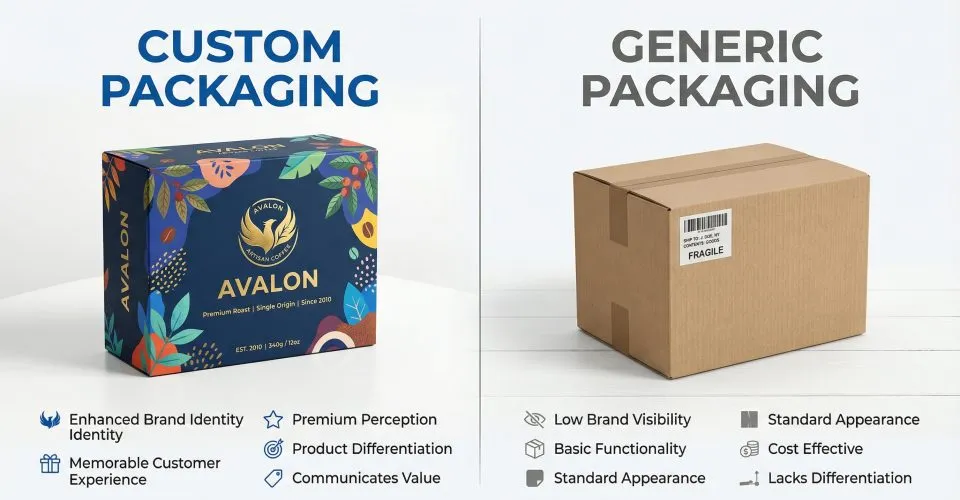 Generic Packaging vs Custom Packaging to use in Businesses- Which is the best?