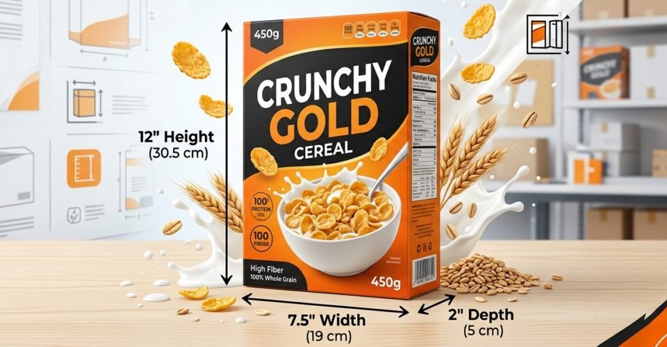 cereal box dimensions guide