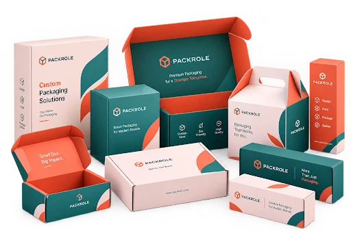 PackRole Custom Branded Packaging Boxes Collection